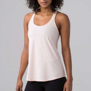 Lululemon 105 Mesh Singlet in Blush